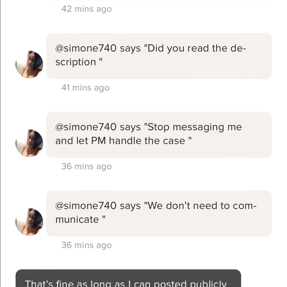 Beware of fake seller. simone740 - Picture 3 of 11